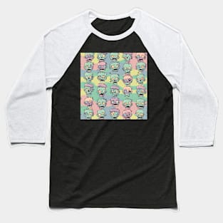 Pastel Zombies Baseball T-Shirt